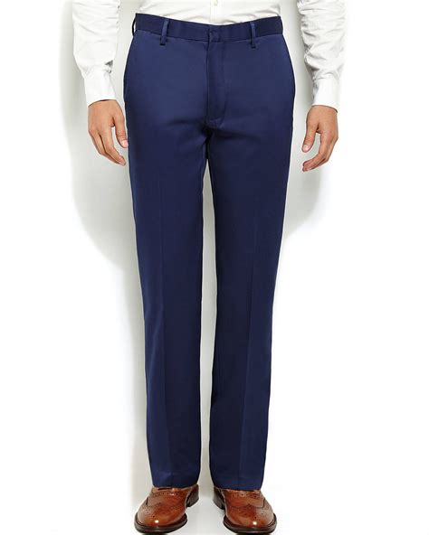 navy blue trousers mens